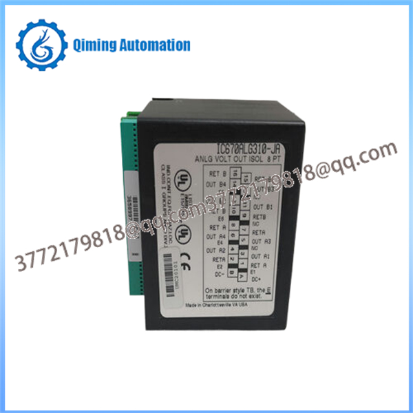 GE IC670ALG310-JA Analog Output Module (Field Control Series)